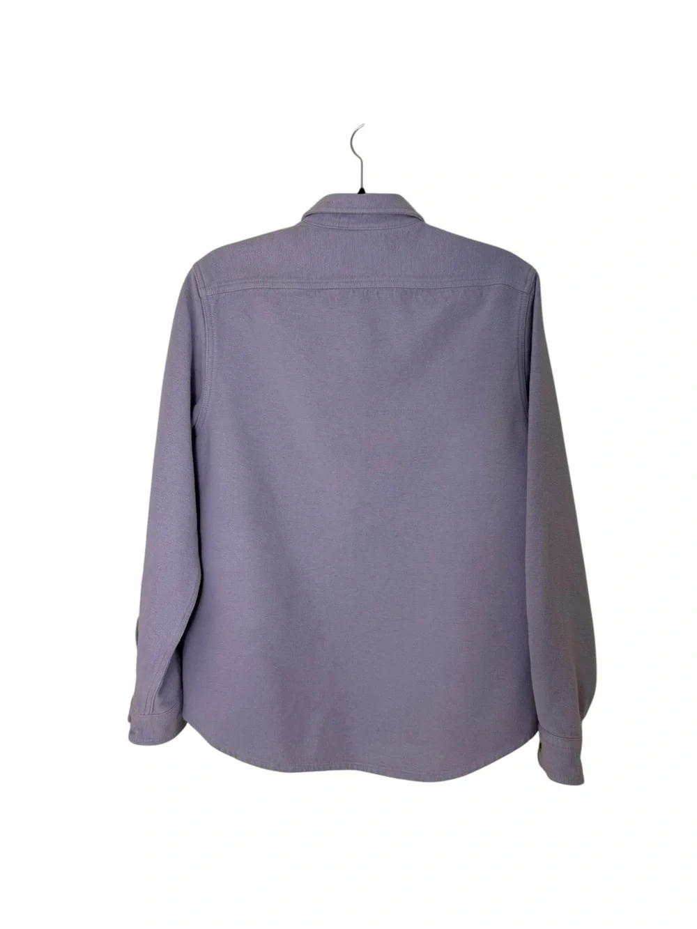 J. CREW 100% Cotton Lavender Button-Front Heavy Utility Shirt